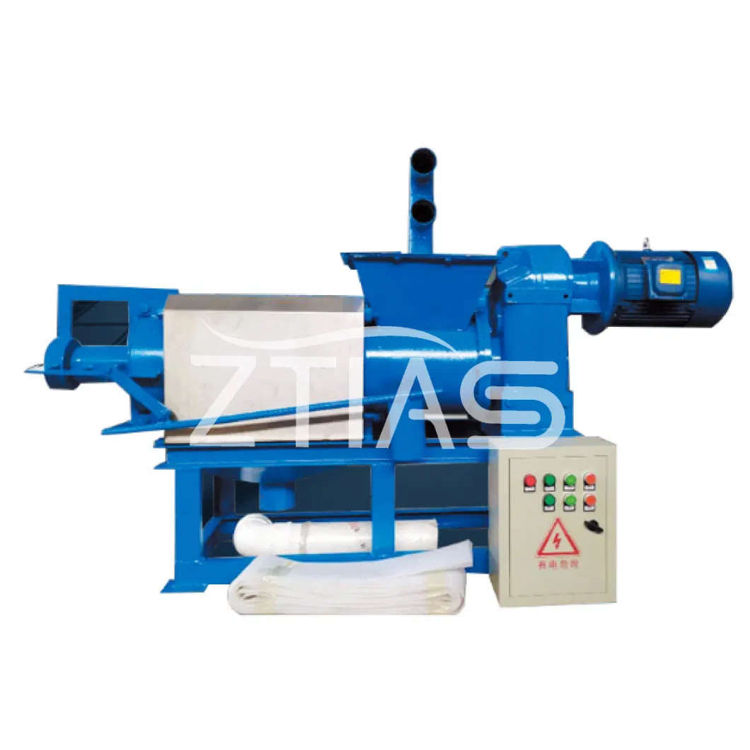 Solid-Liquid Separation and Breeding Equipment Animal Manure Dry and Wet Separator