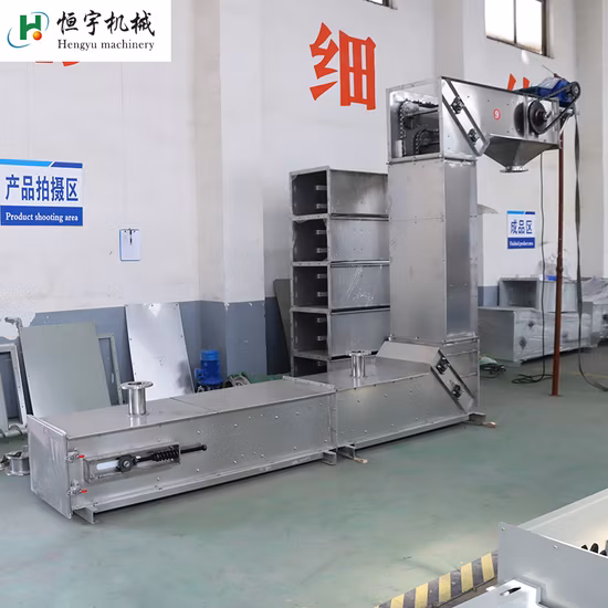 대량 재료 산업용 스테인레스/연강 Z 유형 버킷 컨베이어 엘리베이터