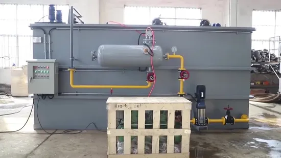 용존 공기 부양, 양호한 고체