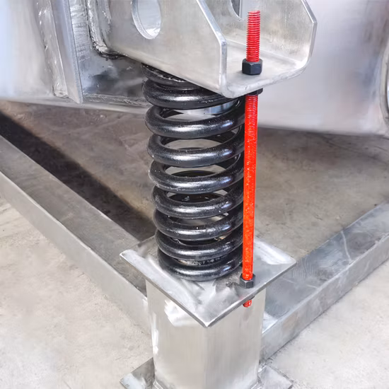 고주파 중국 석영 모래 선형 진동체 스크린